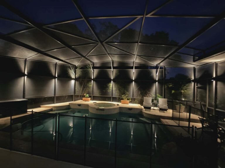 Pool Cage Lighting